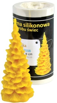 FORMA SYLIKONOWA CHOINKA tradycyjna 9 cm F008