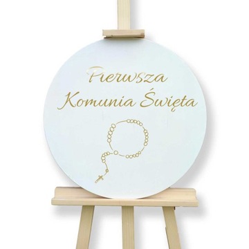 Tablica Powitalna na komunie świętą, Pierwsza Komunia Święta, Komunia