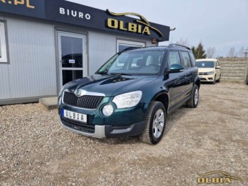 Skoda Yeti Minivan 1.8 TSI 4x4 160KM 2009 Skoda Yeti 4x4, Hak, Nawigacja 1.8 Benzyna 160KM