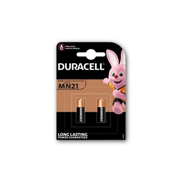 2 x bateria MN21 Duracell 23A A23 L1028 V23GA 12V