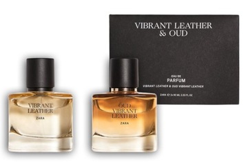 A363n PERFUMY ZARA VIBRANT LEATHER + VIBRANT OUD
