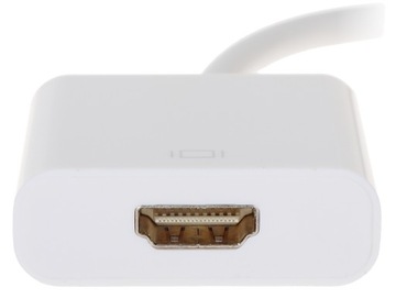 Adapter Mini DisplayPort wtyk / HDMI gniazdo