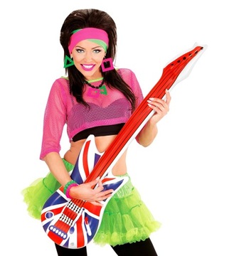 Юнион Джек, надутая гитара, британский флаг