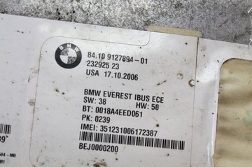 9127894 JINÉ MODUL 3.0 SD 210 2006 BMW X3 (E83)