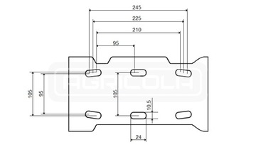 УСИЛЕННОЕ СИДЕНИЕ, СТУЛ C-360 3P + КРЕПЛЕНИЕ
