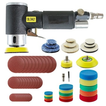 Губки для полировки пневматические шерсть мех 25мм 50мм 75мм 62шт