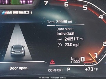 BMW 2020 BMW M8 2020r, M850I, Gran Coupe, XDrive, 4.4L 4.4 Benzyna 523KM, zdjęcie 10