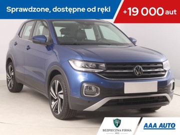 Volkswagen T-Cross SUV 1.0 TSI 110KM 2023 VW T-Cross 1.0 TSI, Salon Polska, Serwis ASO