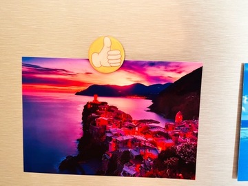 Магнитная рамка 12шт + магниты на холодильник 2шт, фоторамка 10х15