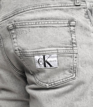 CALVIN KLEIN JEANS jeansy | Slim Fit szare