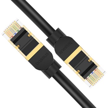 BASEUS KABEL SIECIOWY RJ45 LAN PRZEWÓD INTERNETOWY ETHERNET CAT8 40Gb/s 2m
