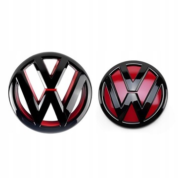 2 szt Znaczek Emblemat DO Volkswagen VW Jetta