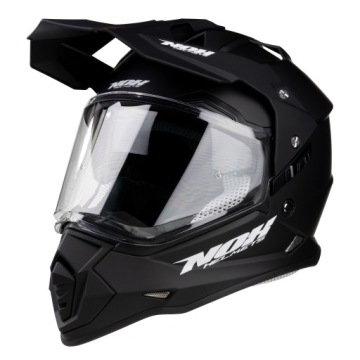 NOX N312 MATT MOTORBIKE HELMET CROSS +PINLOCK XXL