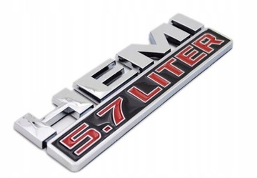 HEMI 5.7 LITER EMBLEMAT LOGO NAPIS ZNACZEK