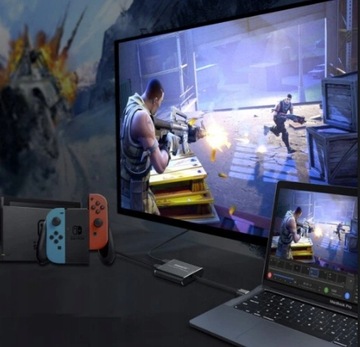 ВИДЕОГРАББЕР HDMI РЕГИСТРАТОР ИЗОБРАЖЕНИЙ USB 4K OBS КАРТА ПОТОКОВОГО ЗАХВАТА ПК