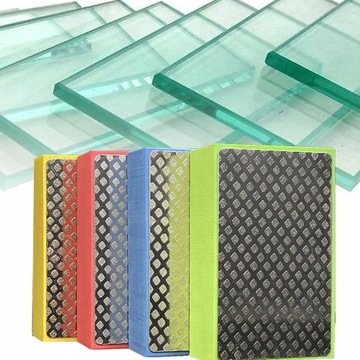 АЛМАЗНАЯ ГУБКА ДЛЯ ШЛИФОВКИ POGREEN НАБОР 4 ШТ.