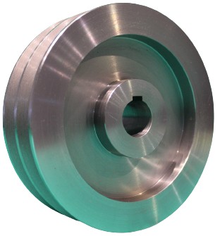 Koło pasowe fi 150 2x17 otw. 28