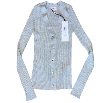 RIVER ISLAND DAMSKI ROZPINANY MODNY SWETER Rozm. 34 - NOWY - METKI