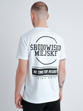 KOSZULKA ŚRODOWISKO MIEJSKIE BIG CLASSIC WHITE M