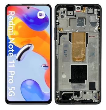 WYŚWIETLACZ LCD EKRAN DO XIAOMI REDMI NOTE 11 PRO PLUS 5G RAMKA