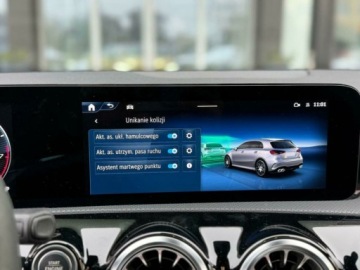 Mercedes Klasa A W177/V177 Hatchback AMG Facelifting 2.0 A35 306KM 2023 Mercedes-Benz Klasa A 35 AMG Night PakietPremium PlusPanoramaBurmester Sal, zdjęcie 19
