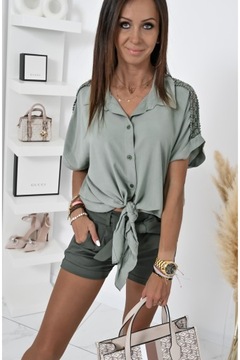 ЛЕТНЯЯ РУБАШКА С КРУЖЕВОМ AVILLE! ВЗ.4