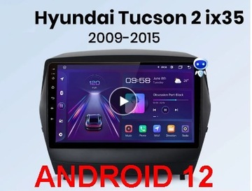 Radio Hyundai Tucson 2 IX35 ANDROID 10 GPS WiFi PL