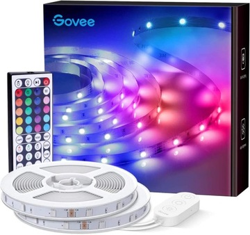 Taśma Pasek LED RGB DIY z Pilotem 2x10m Govee RGB LED