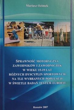 Sprawność motoryczna zawodników i zawodniczek w...