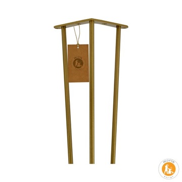 MORIA DESIGN Металлические ножки журнального столика Шпилька ножки 48 см диаметр 10 золото