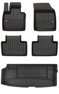 Set 3D gumové rohože Volvo XC90 2 od roku 2015