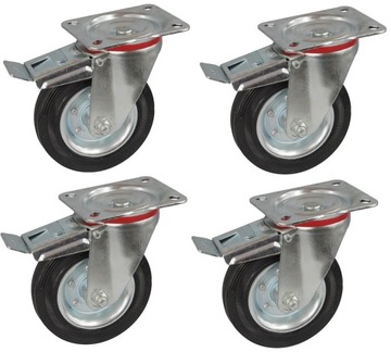 KÓŁKO KÓŁKA rusztowania do palet 160mm guma 4 sz