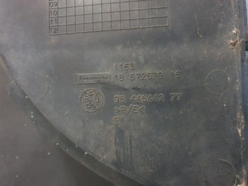NÁRAZNÍK PEUGEOT 407 PŘEDNÍ