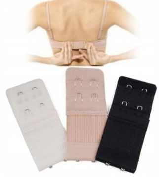 PRZEDŁUŻKA ZAPIĘCIA DO BIUSTONOSZY STANIKA 3 SZT