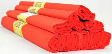 DO&DECO Салфетка мятая, красная