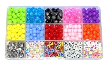 НАБОР БУСИН ДЛЯ ИЗДЕЛИЯ БРАСЛЕТОВ