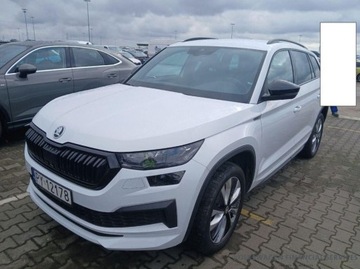 Skoda Kodiaq I SUV Facelifting 2.0 TSI 190KM 2022 Skoda Kodiaq 2.0 TSI 190KM 4x4 Style DSG, Gwarancja, Serwis ASO, FV23 2.0