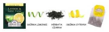 AHMAD TEA TWELVE TEAS набор из 12 вкусов, по 5 шт.