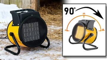 Тепловентилятор, электронагреватель, керамический вентилятор, тихий радиатор