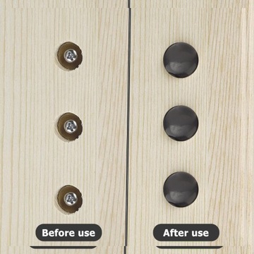 Заглушки для замочных скважин Пластиковые заглушки для фиксации замочных скважин