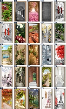 ДВЕРНАЯ НАКЛЕЙКА Мебель Фотообои Шпон