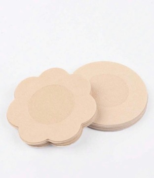 НАКЛЕЙКИ, НАКЛАДКИ НА СОСКИ, ГРУДЬЯ, ЧАСТИ НУТАЦИИ, 10 ШТ, КРУГЛЫЕ