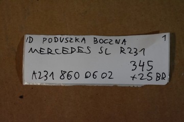 IDEALNI ULOŽENÍ BOČNÍ MERCEDES SL R231 1
