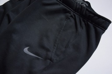 CIEPŁE SPODNIE DRESOWE NIKE DRI FIT DRESY r S