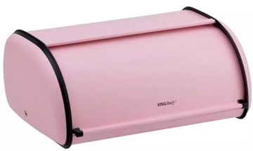 Chlebak STALOWY Czarny MATOWY POJEMNIK CHLEB RÓŻ