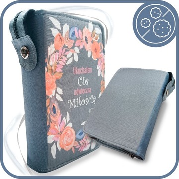 Okładka, etui na Pismo Święte, Biblia Edycja św. Pawła z rybką 19,5x12,5