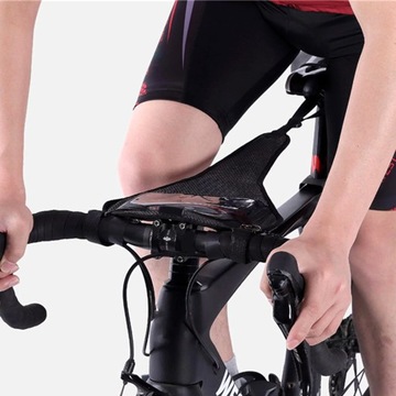 Чехол на велосипед с карманом для смартфона - двусторонний.