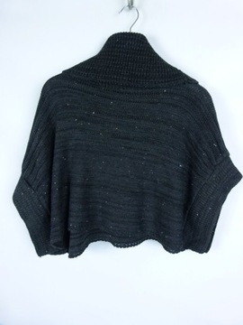 Atmosphere sweter z golfem melanż z metką / 36 - 38 - S/M
