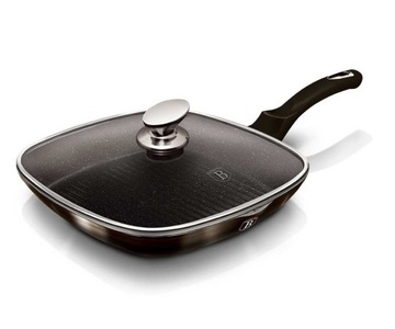 PATELNIA GRILLOWA 28cm BERLINGER HAUS BH-6612 - Idealna do Steków