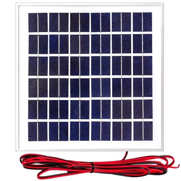 PANEL SOLARNY BATERIA SŁONECZNA 10W 12V SOLAR POLI